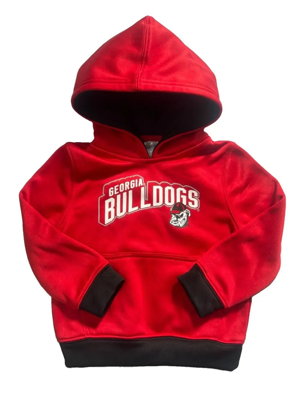 Rivalry Threads Georgia Bulldogs Hoodie Kids Size 3T Red Black UGA NCAA